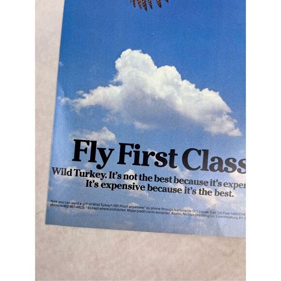 Vintage Jantzen Swimwear and Wild Turkey Double Sided Magazine Ad - Picture 7 of 11